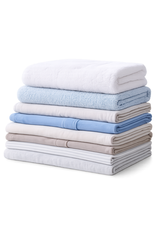 Linge lavé, séché, plié machine de 4,5kg à 5kg
